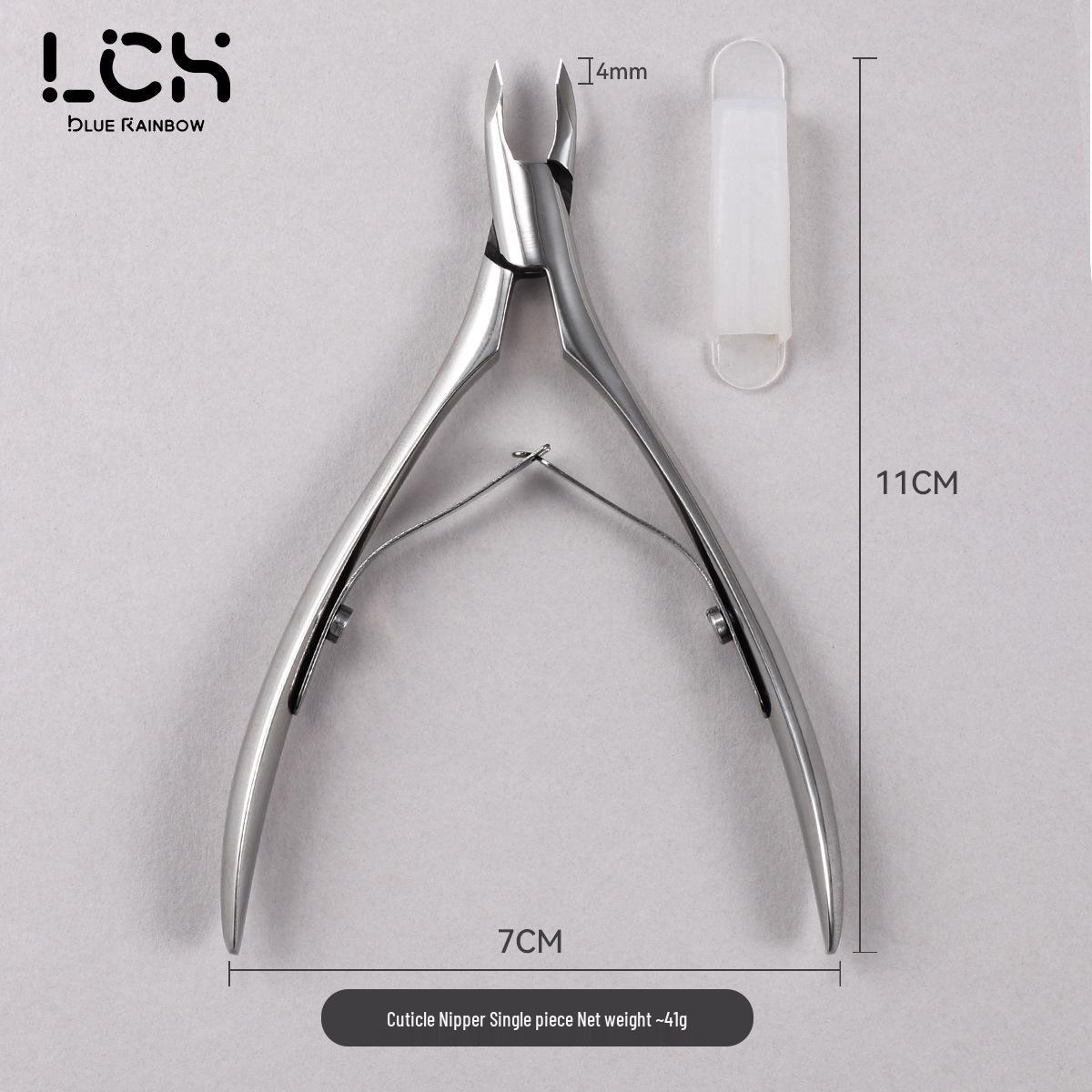 Professional Vietnam Cuticle Nipper Set: Cuticle Remover, Pliers, Pusher Fork, Nail Clippers
