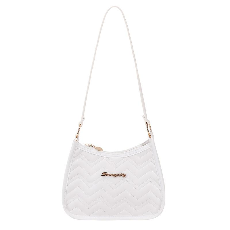 Women's Synthetic Leather Crossbody Bag Adjustable Shoulder Strap & Wrist Strap, Zipper Closure Casual & Professional Use, Casual Shoulder Bag