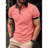 Men's Essential! Short Sleeve Polo Shirt, Slim Fit Stylish Casual Top