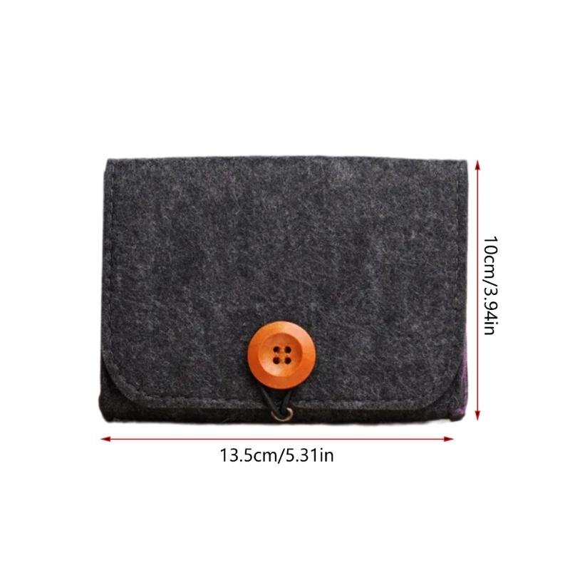 Tragbare Aufbewahrungstasche Filzetui für ätherische Ölflaschen Reise Rollerflaschen Aufbewahrungsorganizer