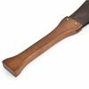 Bronze Leather Spanking Paddle Real Handle Impact Toy Paddles