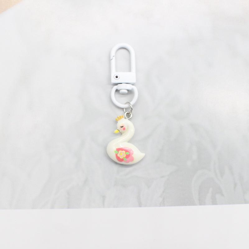 Rainbow Flower Dopamine Keychain Pendant for Students and Besties