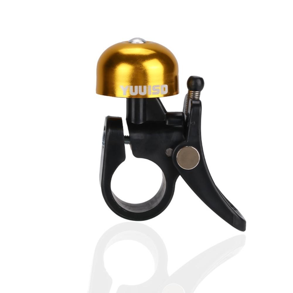 

Alarm Sound Cycling Handlebar Bell Ring Warning Function Loud Warning Sound Siren Trumpet Alarm золотий