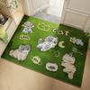 Cartoon Non-Slip Floor Mat: Durable, Mud Scraper, Easy-to-Clean Entrance Mat