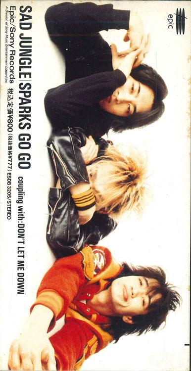 

CD SPARKS GO GO - Sad JUNGLE ESDB3205PROMO SONY Japan Japanese Pop/Rock Used
