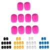 10 Pieces Small Lapel Tie Microphone Sponges Cover Shield 28 X 22 X 8mm