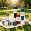 Stainless Steel Vacuum Insulated Travel Mug 350ml 500ml Modern Minimalist Design Portable Coffee Cup Office Commute Gift