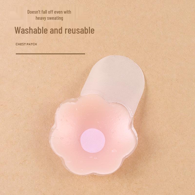 Wasserdichte Silikon-Brustwarzenabdeckungen für trägerlose und rückenfreie Kleider, ideal für Hochzeiten und Schwimmen.