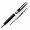 Good MONTBLANC Ballpoint pen Meisterstück Classic diamond Black Silver mens Used