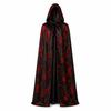 Halloween Printed Cape for Kids and Adults - Unisex Costume Cloak for Party, Cosplay Accessory