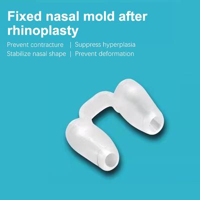 Postoperative Nasenkorrektur, Nasenloch-Unterstützung, Silikonformung, Korrektur der krummen Nase, Fixateur, Silikagel-Nasenklammer