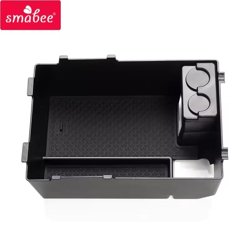 for Subaru XV 2018 -2020 Central Armrest Box Storage Tidying Center Console Tray Organizer Car Interior Accessories Black