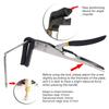 8CM Arc Angle Folding Tool Bender Steel Tool Penguin Angular Metal Folding Plier Clamp Channel Letter Tool Folding Plier