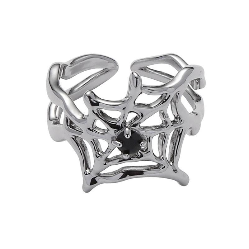New ring Korean version geometric open ring simple temperament universal ring does not fade trendy jewelry