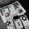 Magnetic Clear Phone Case for OPPO Reno15 F 5G Card Insert DIY Photo Holder Soft TPU Cover