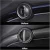 Inner Pull Handle Sticker For Mini Cooper F56 Real Carbon Fiber Car Interior Door Handle Cover
