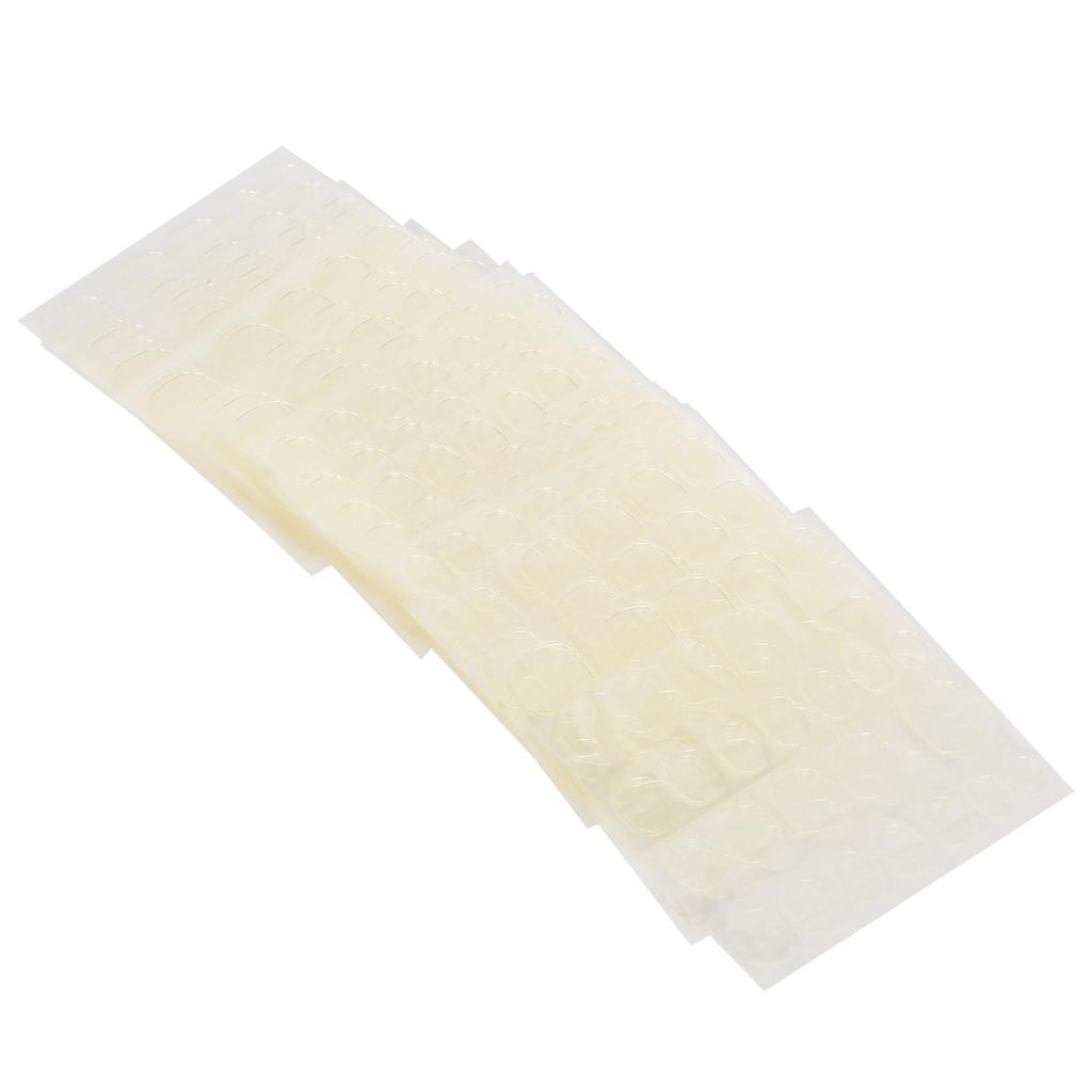 30 Sheet Nail Art Fake Nail Adhesive Tabs Waterproof DoubleSided Nail Tape for Home Salon