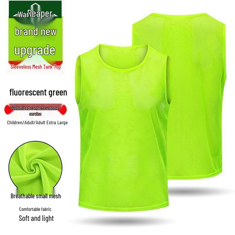 Numbered Mesh Training Vests Adult One Size
