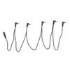 1 To 5 Way Daisy Chain Cable Universal Guitar Effect Pedal Power Supply Splitter Cable for DC