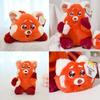Disney Red Panda Plush Toy With Transforming Feature