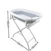 Pet Bath Basin Foldable Bathtub Cat Dog Elevated Support Nursing Table Prevents Bending Over Pet Cleaning Products Accessories