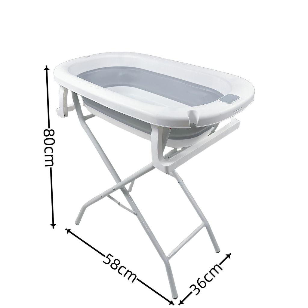 Pet Bath Basin Foldable Bathtub Cat Dog Elevated Support Nursing Table Prevents Bending Over Pet Cleaning Products Accessories
