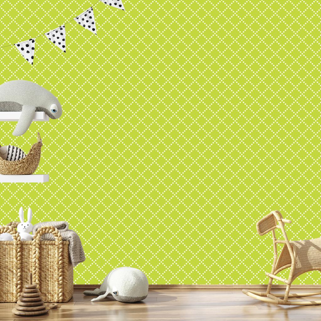 Wallpaper Geometric pattern lime, lime background 50x1000