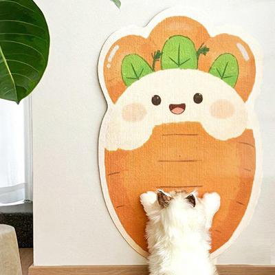 Yousheng Tapete Arranhador de Parede para Gatos Autoadesivo Arranhador de Gatos Almofada Arranhadora Fofa Protetor de Móveis Tapete Arranhador para Gatos de Interior para Sofá Porta Sofá