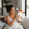 Funny Dog Plush, Abstract Quirky Stuffed Animal Toy for Home Decor and Gifts