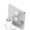 Carbon Steel Floor Guide Silver Sliding Door Hardwares Hardware Door Roller Guide  Doors