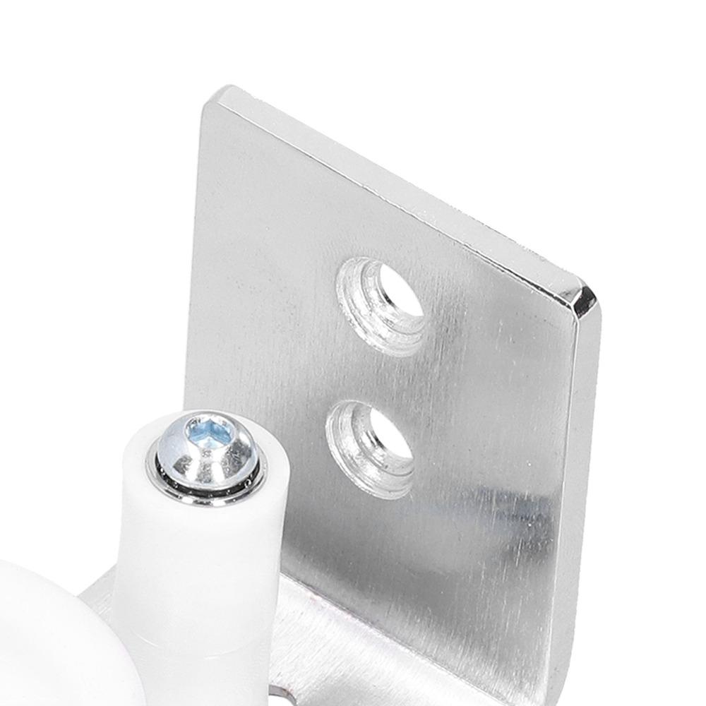 Carbon Steel Floor Guide Silver Sliding Door Hardwares Hardware Door Roller Guide Doors