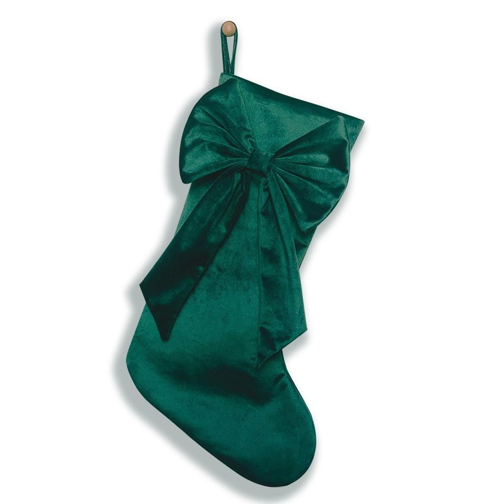 Christmas Sock Gift Wrap With Bow Decorative Christmas Stocking For Holiday Celebrations