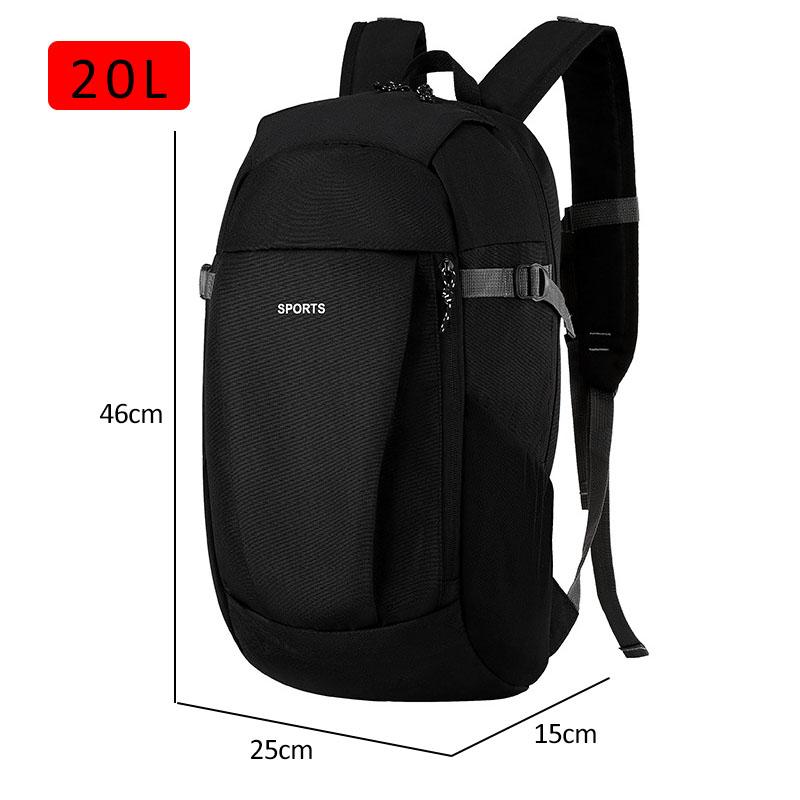 10L 20L Outdoor Sports Backpack Lightweight Ultralight Cycling Mountaineering Camping Small Rucksack Unisex Daypack