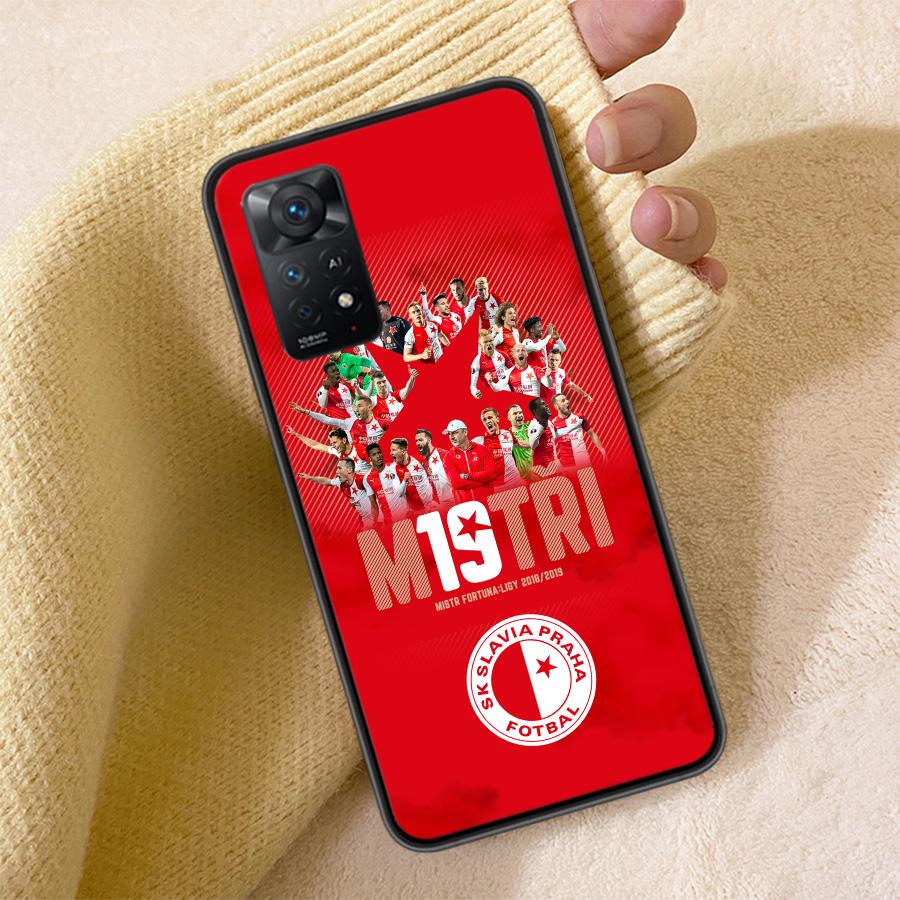 

Sk Slavia Praha Czech Republic Phone Case For Redmi 13C 14C Note 14 13 Pro Plus 5G Clear Capa 12 12C 10A 10C 10 9A 9C 9T 9 8 Pro Redmi Note 13 Pro 4G