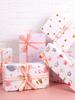 6 Types/set of Valentine's Day Gift Wrapping Paper, Heart Pattern, Birthday Gift Paper, Wedding DIY Craft Paper, Holiday Decorat