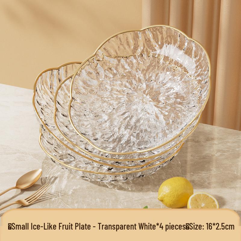 Modern Luxury Fruit and Snack Display Plate for Living Room