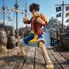 One Piece Monkey D. Luffy Action Figure - Anime Heroes Collection