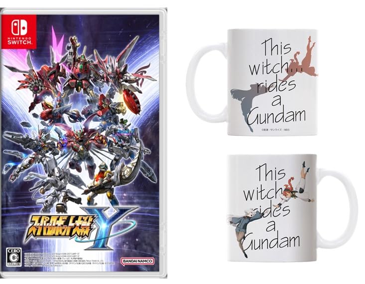 

Super Robot Wars Y - Switch & Sletta Miorine Mug [Amazon.co.jp Exclusive Bonus] Original Digital Wallpaper