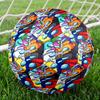 Among Us Print Size 5 Soccer Ball, Standard Match Football for Sports Game and Team Practice, Ideal Gift for Soccer Fans