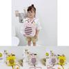 Adorable Cute Bee Children's Backpack Soft Nylon Material For Kindergarten Use