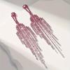 2 paia Orecchini Statement Strass Moda Orecchini Pendenti Lussuosi San Valentino
