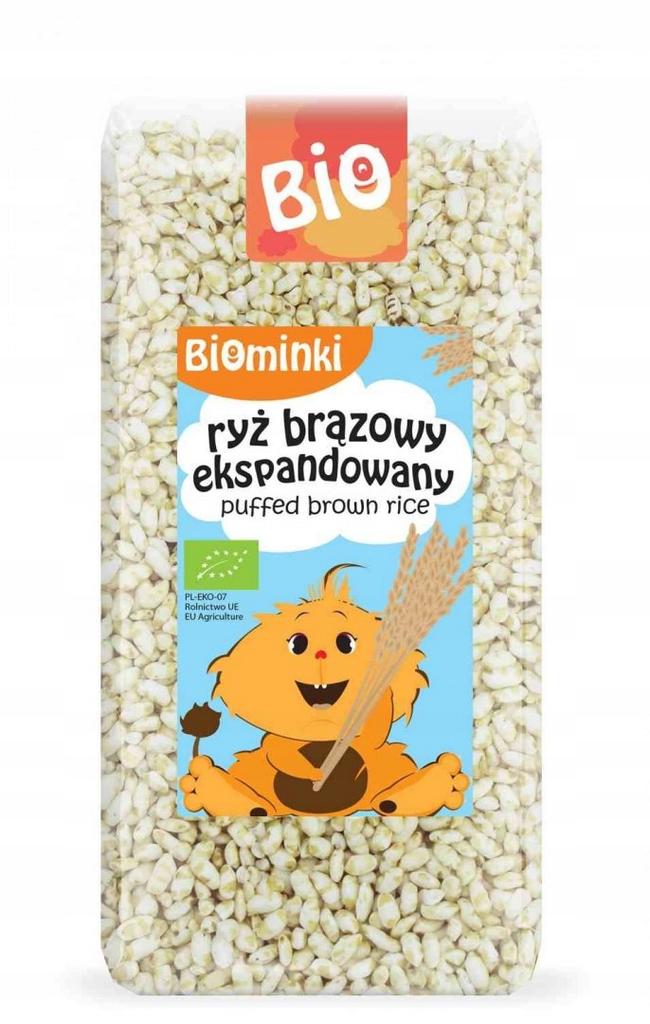 Bio aufgepuffter brauner Reis Biominki 0,075 kg