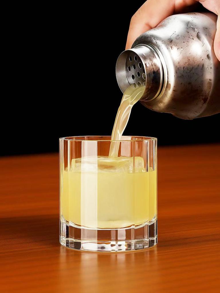 280ml/330ml Lead-free Crystal Handmade Whiskey Cocktail Gin And Tonic Round Ice Ball Glass Barware