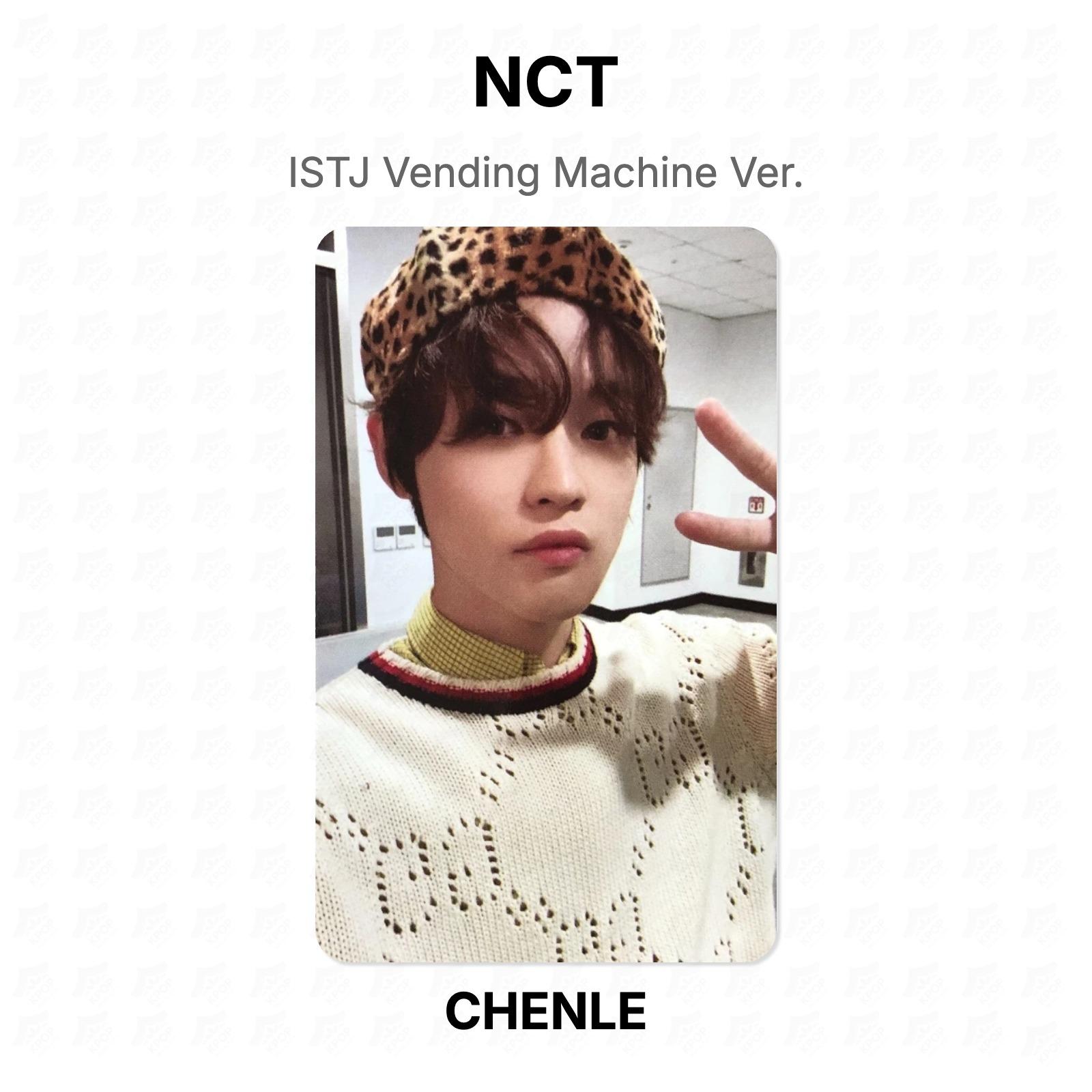 NCT ISTJ Версия с торговым автоматом. Официальная фотокарта CHENLE