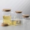 High Borosilicate Heat-Resistant Transparent Glass Measuring Cup with Scale - Thickened, Large Capacity for Household Use