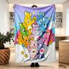 Care Bears Print Blanket - Soft & Comfortable, for Bedroom, Travel, Sofa, Home Decoration - Birthday Christmas Gift for Friend
