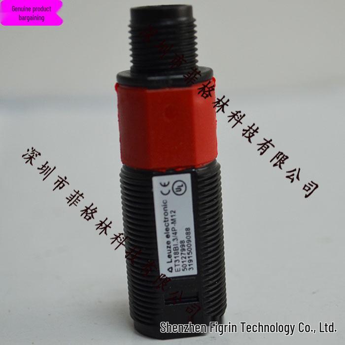 ET318 BI.3/4P-M12 German Leuze Photoelectric Switch - Real Product Photo