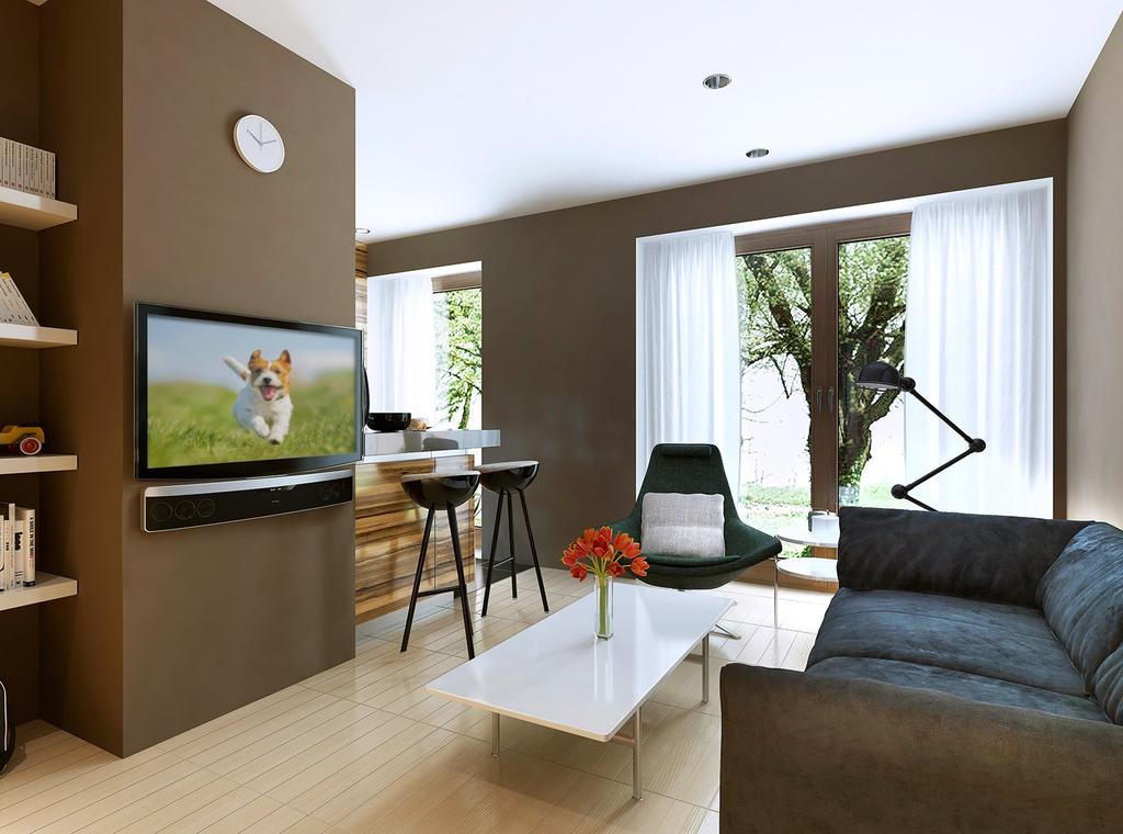 Mount-It Universal Soundbar Mounting Kit with TV Bracket, MI-SB39, Black