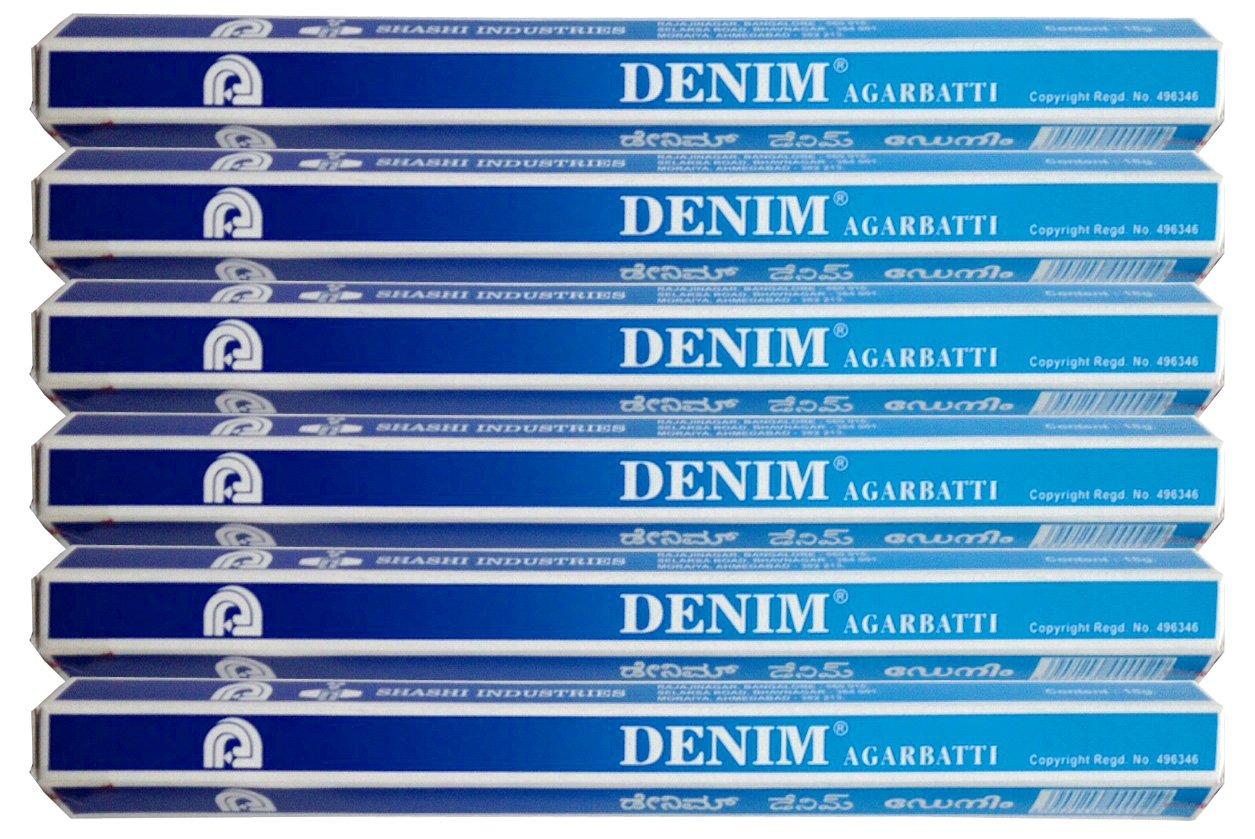 

Denim incense set of 6