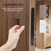 Invisible Room Door Lock Hidden Outward-opening Wooden Door Handle Magnetic Handle Indoor Silent Secret Door Lock